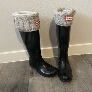 Hunter rain boots size 7